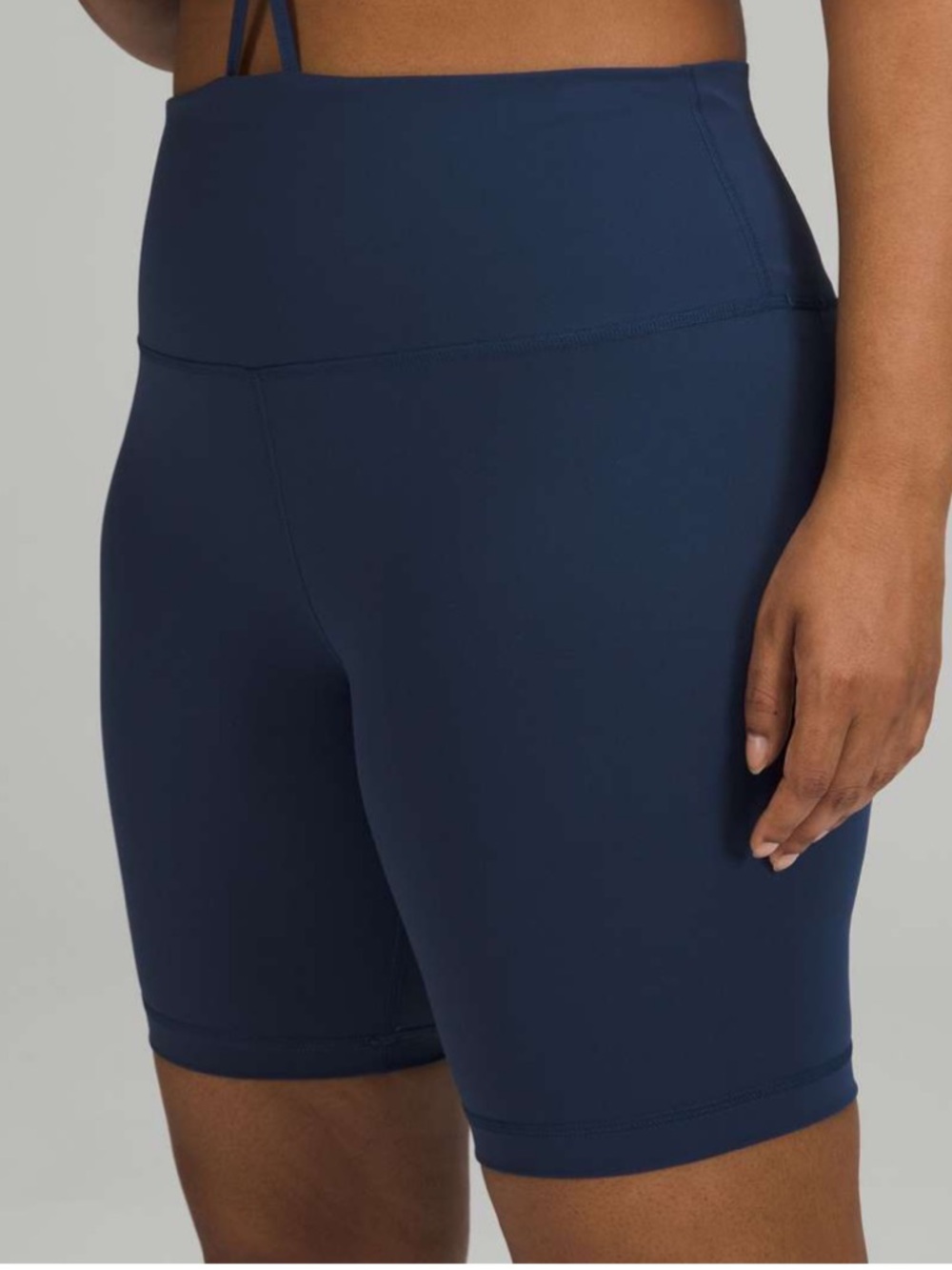 Lululemon Wunder Train High-Rise Short 8" Mineral Blue Size 4‎